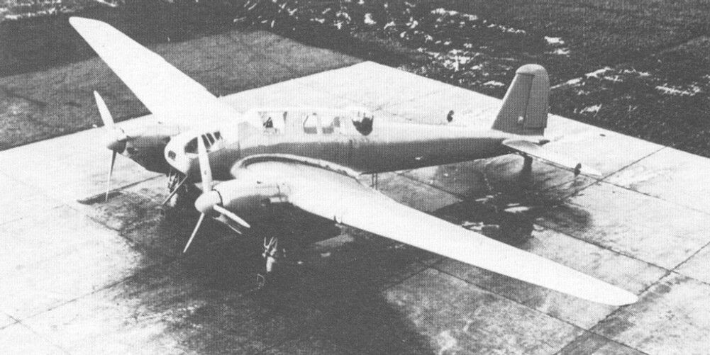 Cyber A�ro Breton - FOCKE-WULF FW 57 V-1
