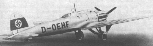 Cyber A�ro Breton - HEINKEL HE 170 A-01