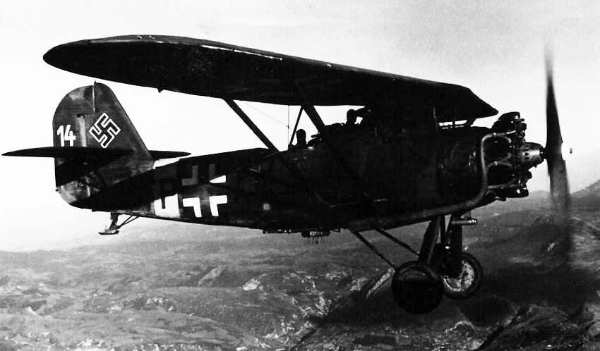 Cyber A�ro Breton - HEINKEL HE 46 C