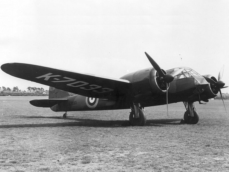 Cyber A�ro Breton - BRISTOL BLENHEIM MK I
