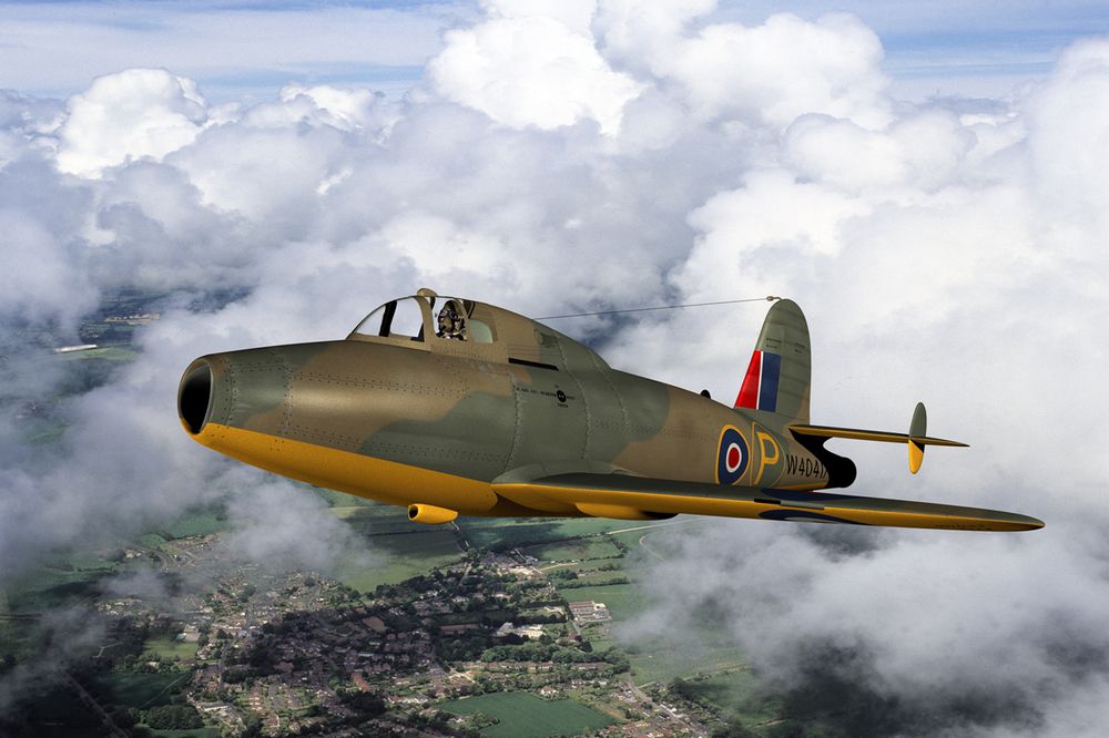 Cyber A�ro Breton - GLOSTER E.28/39