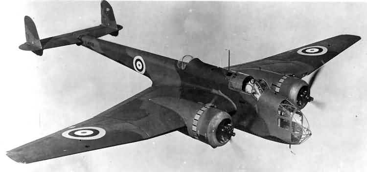 Cyber A�ro Breton - HANDLEY PAGE HAMPDEN MK I