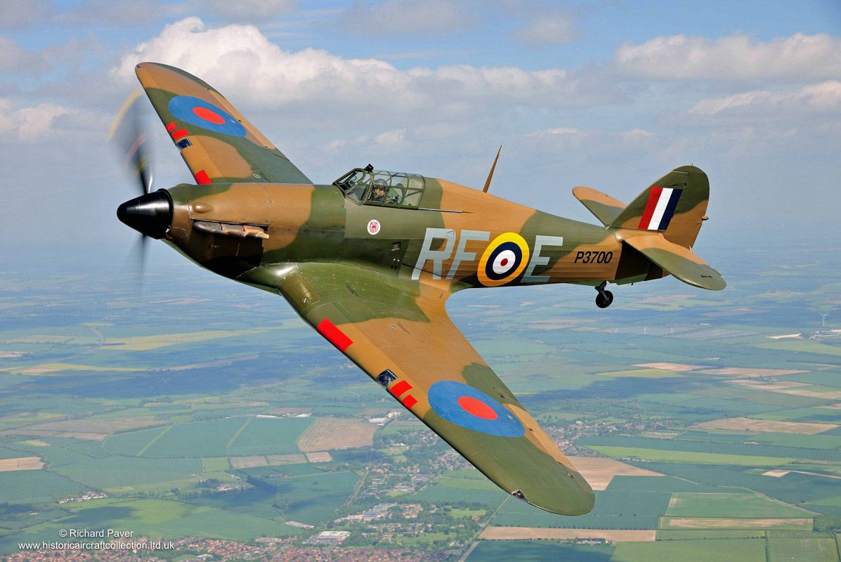 Cyber A�ro Breton - HAWKER HURRICANE MK XII