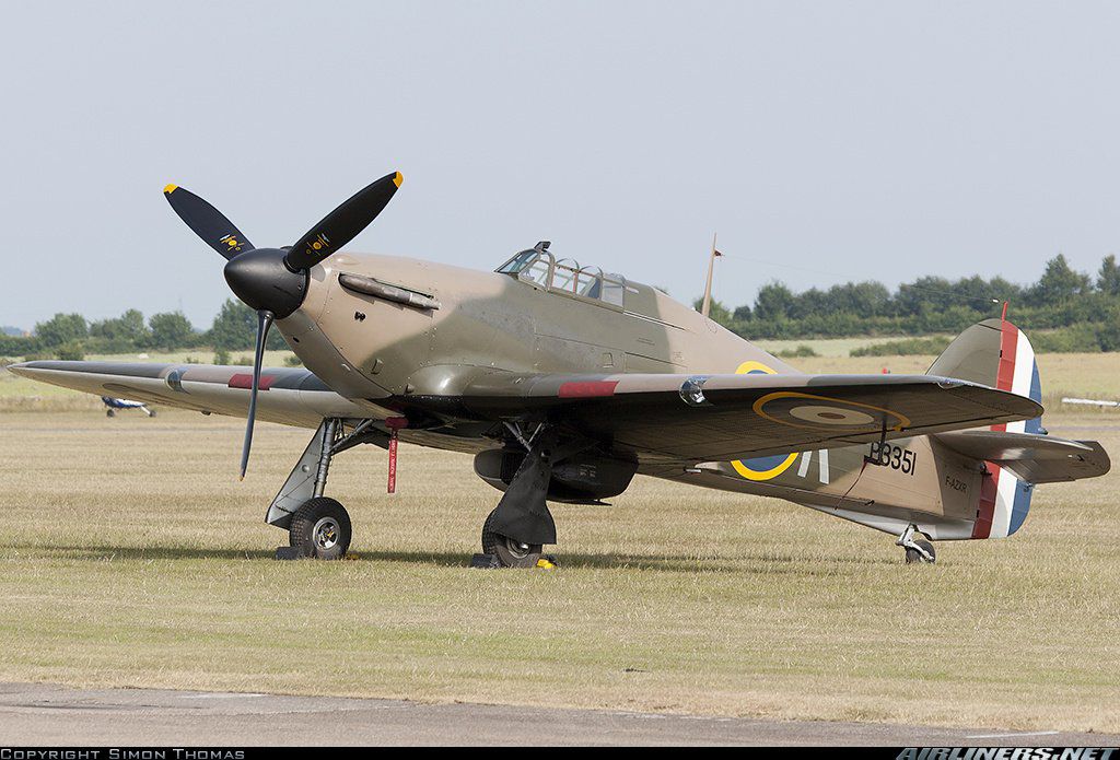 Cyber A�ro Breton - HAWKER HURRICANE MK II-A