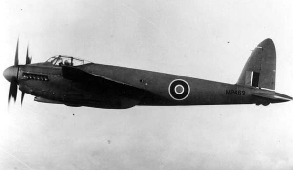 Cyber A�ro Breton - DE HAVILLAND MOSQUITO NF MK XV