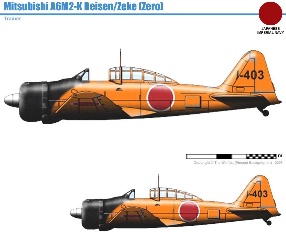 Mitsubishi A6M2-K Zero Zeke