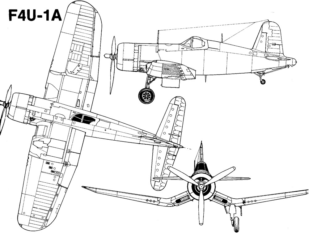 Chance Vought F4U-1A Corsair