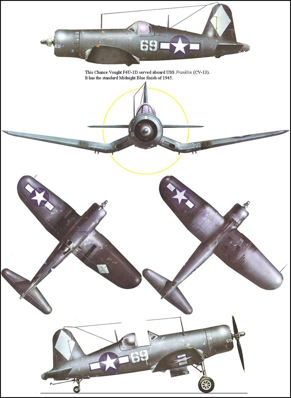 Chance Vought F4U-1D Corsair