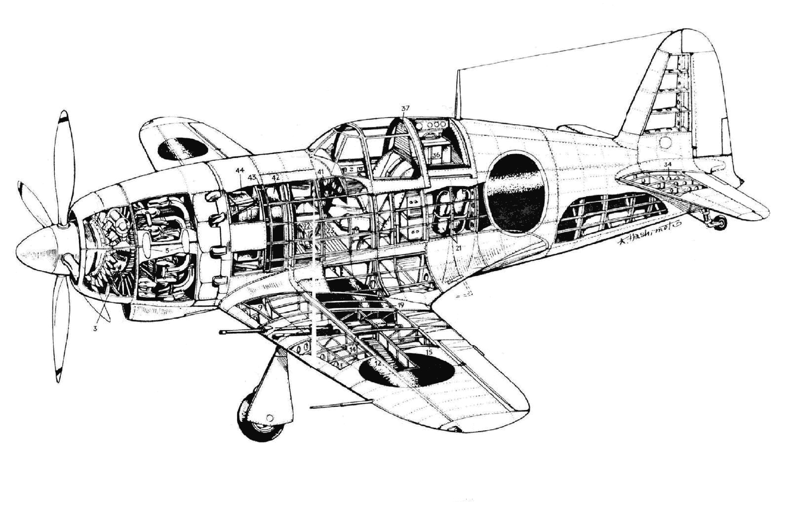 Mitsubishi J2M3 Raiden Jack