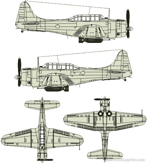 Douglas SBD-2 Dauntless