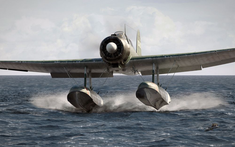 Cyber A�ro Breton - AICHI E13A