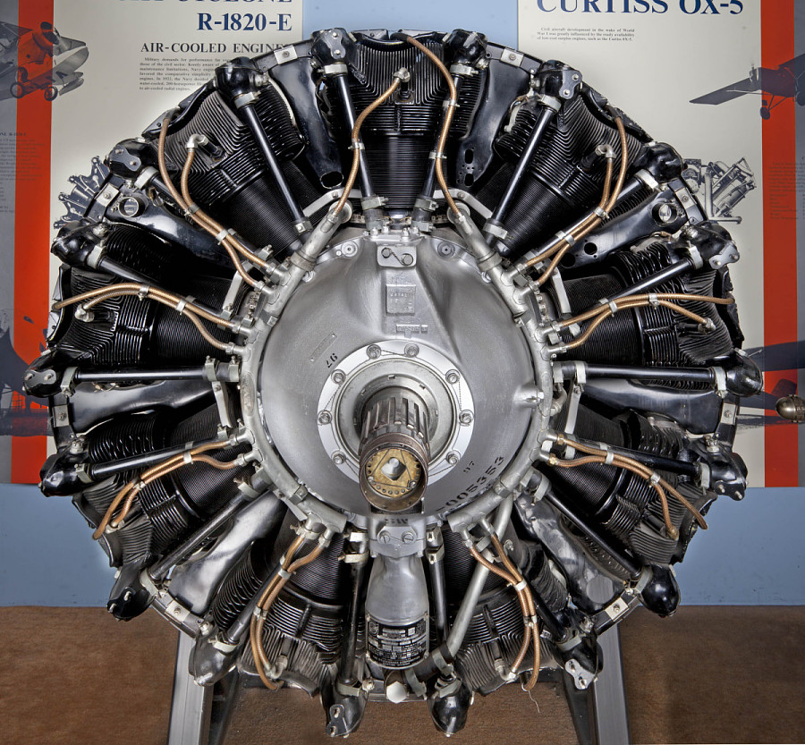 Cyber A�ro Breton - Wright Cyclone R-1820-97