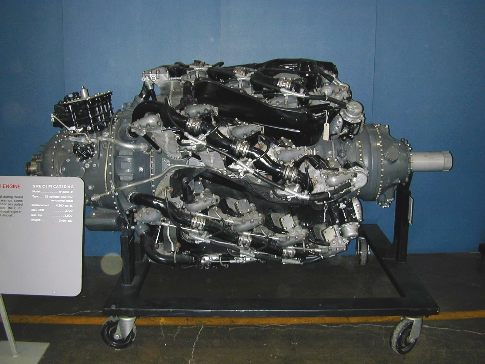 Cyber A�ro Breton - Pratt & Whitney XR-4360-10