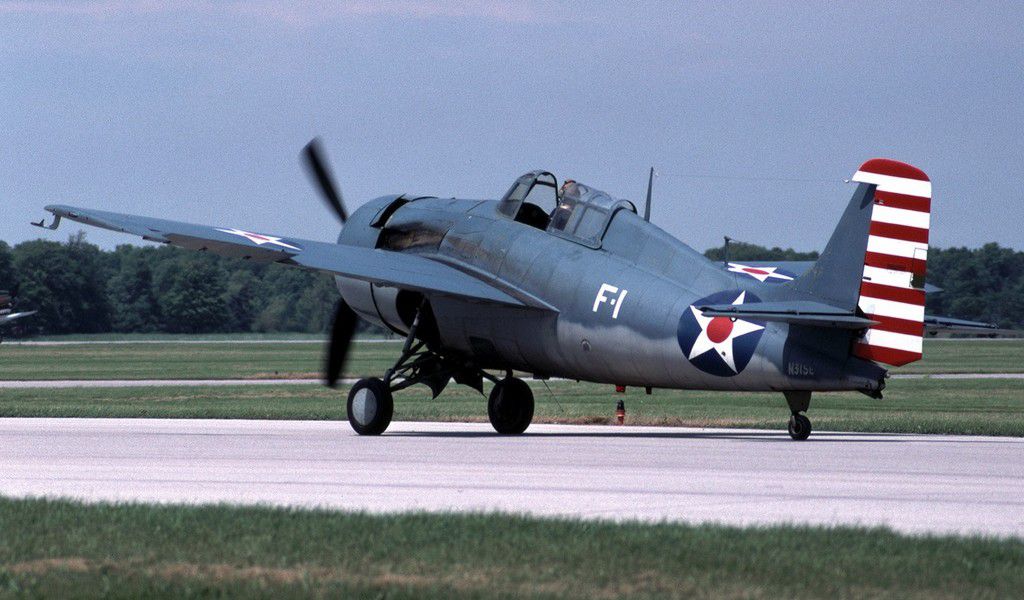 Cyber A�ro Breton - GRUMMAN F4F-3 WILDCAT