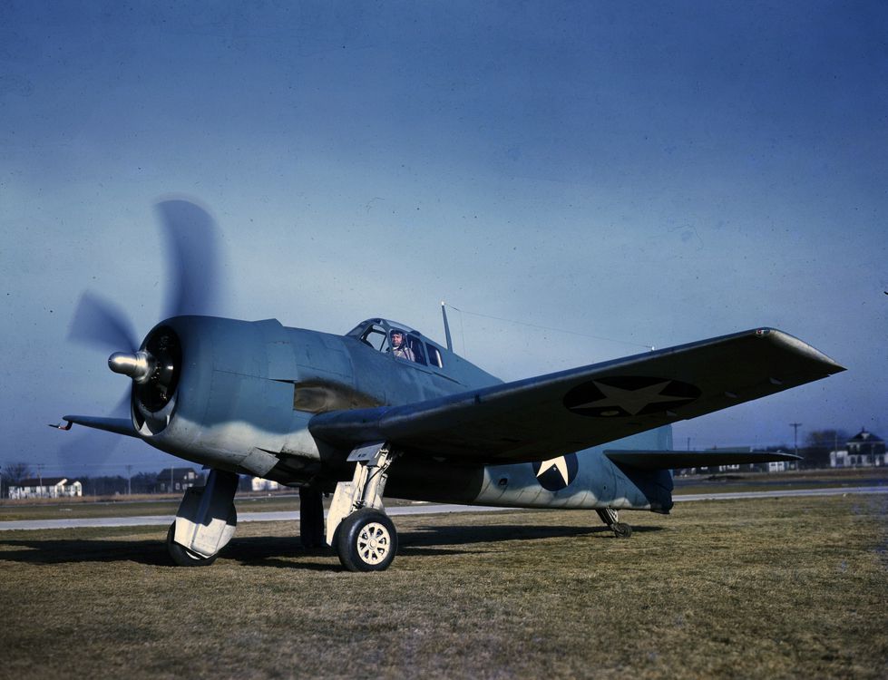 Cyber A�ro Breton - GRUMMAN F6F-3 HELLCAT