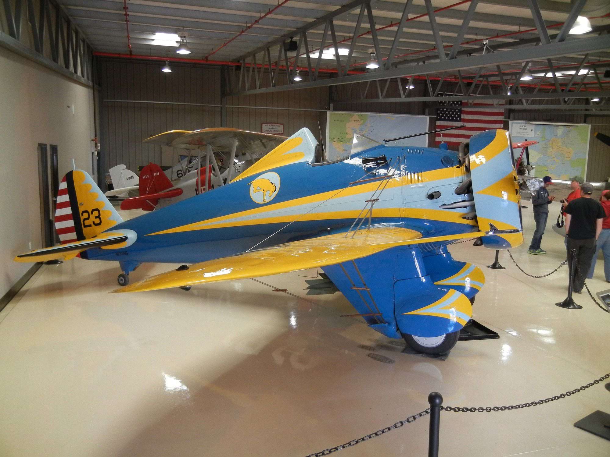 Cyber A�ro Breton - BOEING P-26A PEASHOOTER