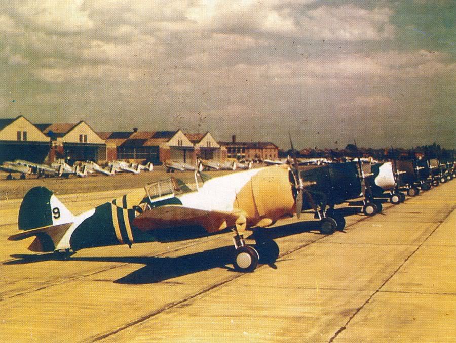 Cyber A�ro Breton - CURTISS P-36 MOHAWK