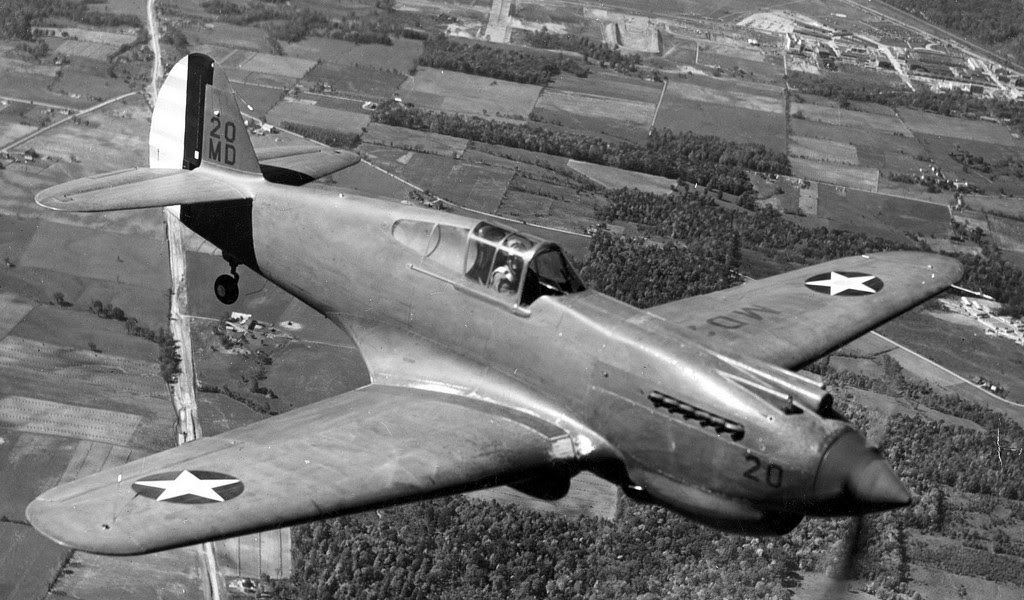 Cyber A�ro Breton - CURTISS P-40B TIGRE VOLANT TOMAHAWK II