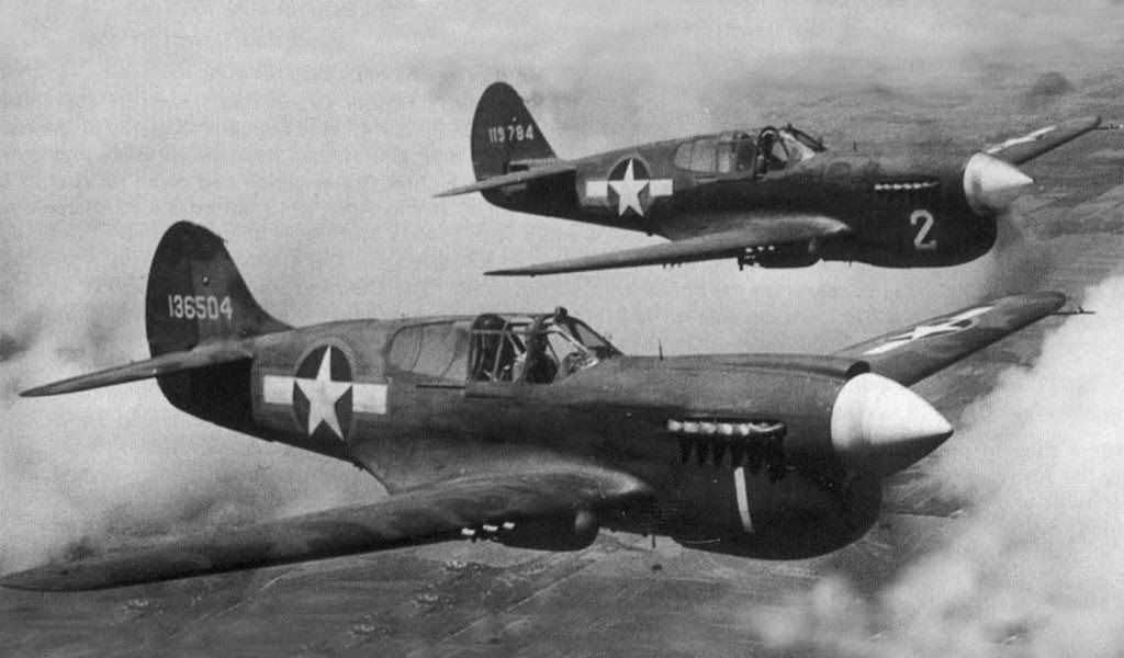 Cyber A�ro Breton - CURTISS P-40E KITTYHAWK MK I