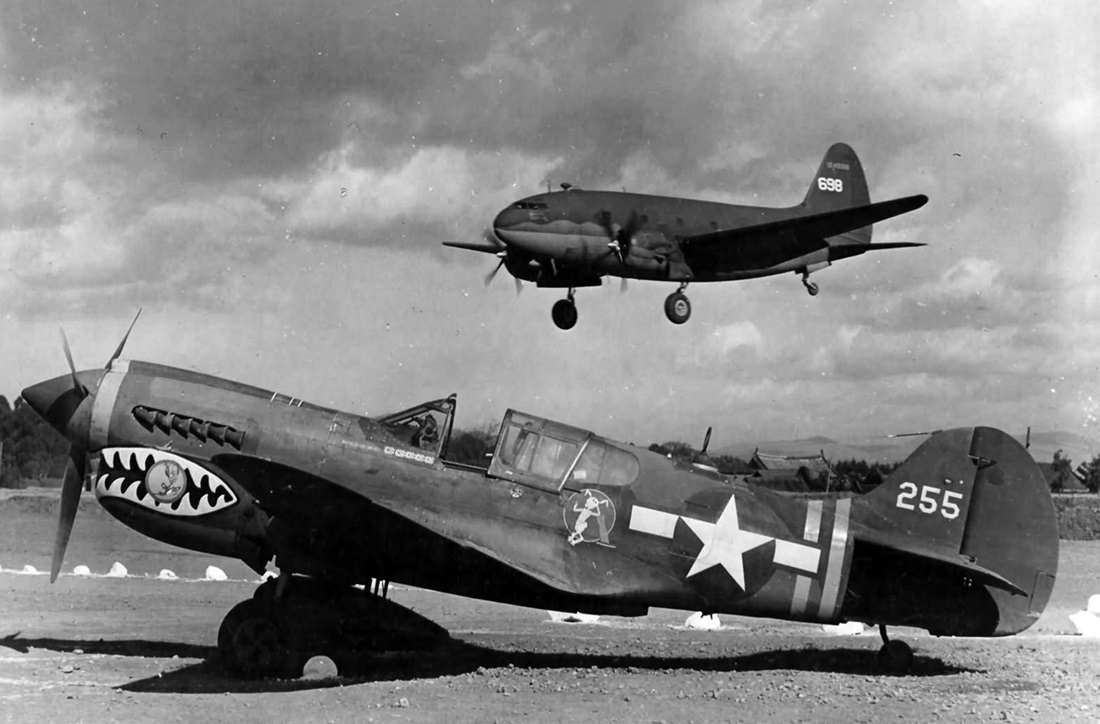 Cyber A�ro Breton - CURTISS P-40K KITTYHAWK