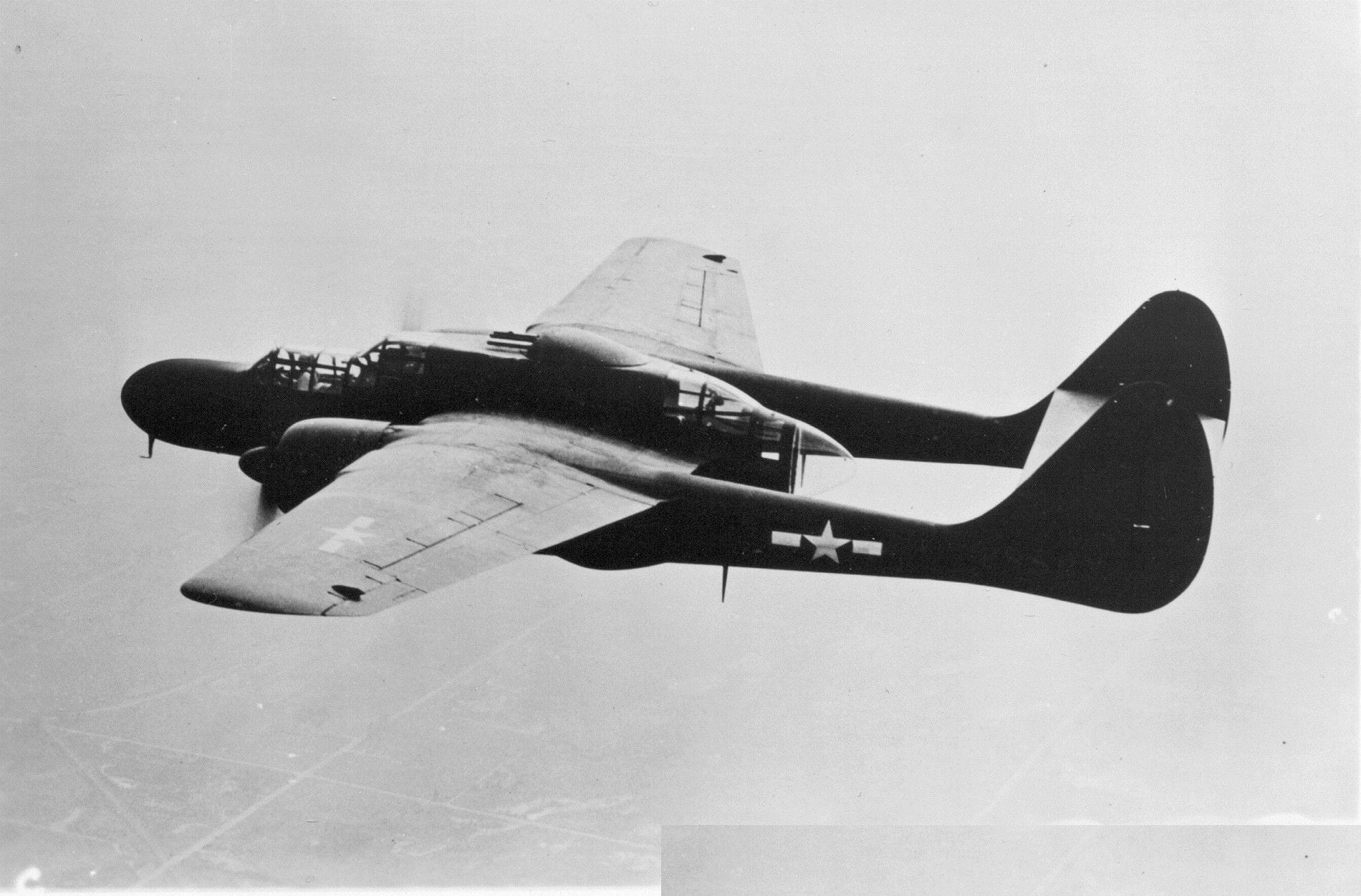 Cyber A�ro Breton - NORTHROP P-61 BLACK WIDOW