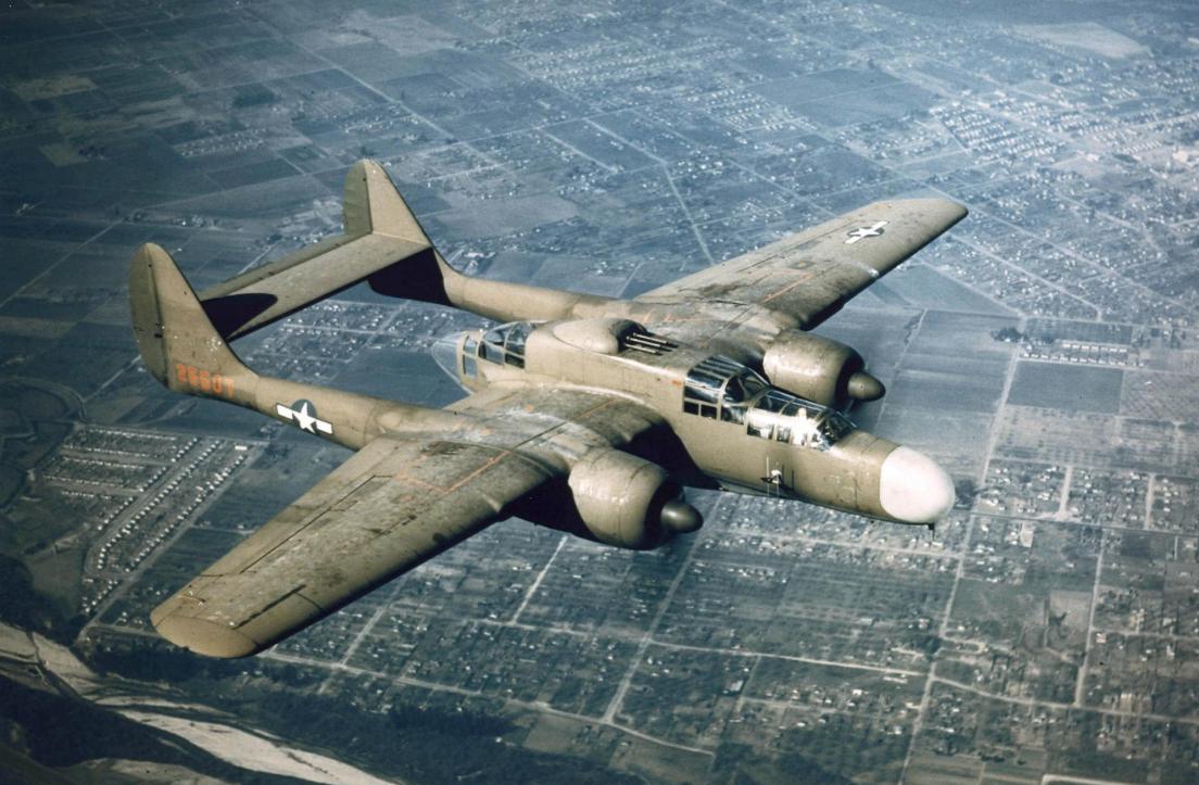 Cyber A�ro Breton - NORTHROP P-61A-1 BLACK WIDOW