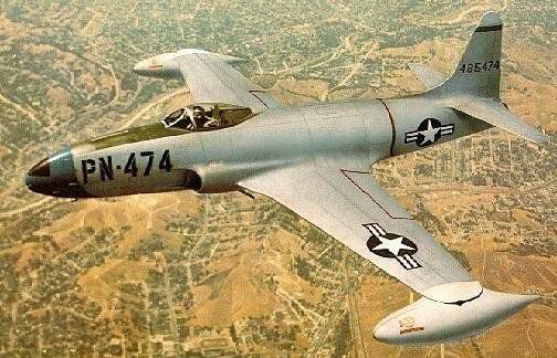 Cyber A�ro Breton - LOCKHEED P-80 SHOOTING STAR