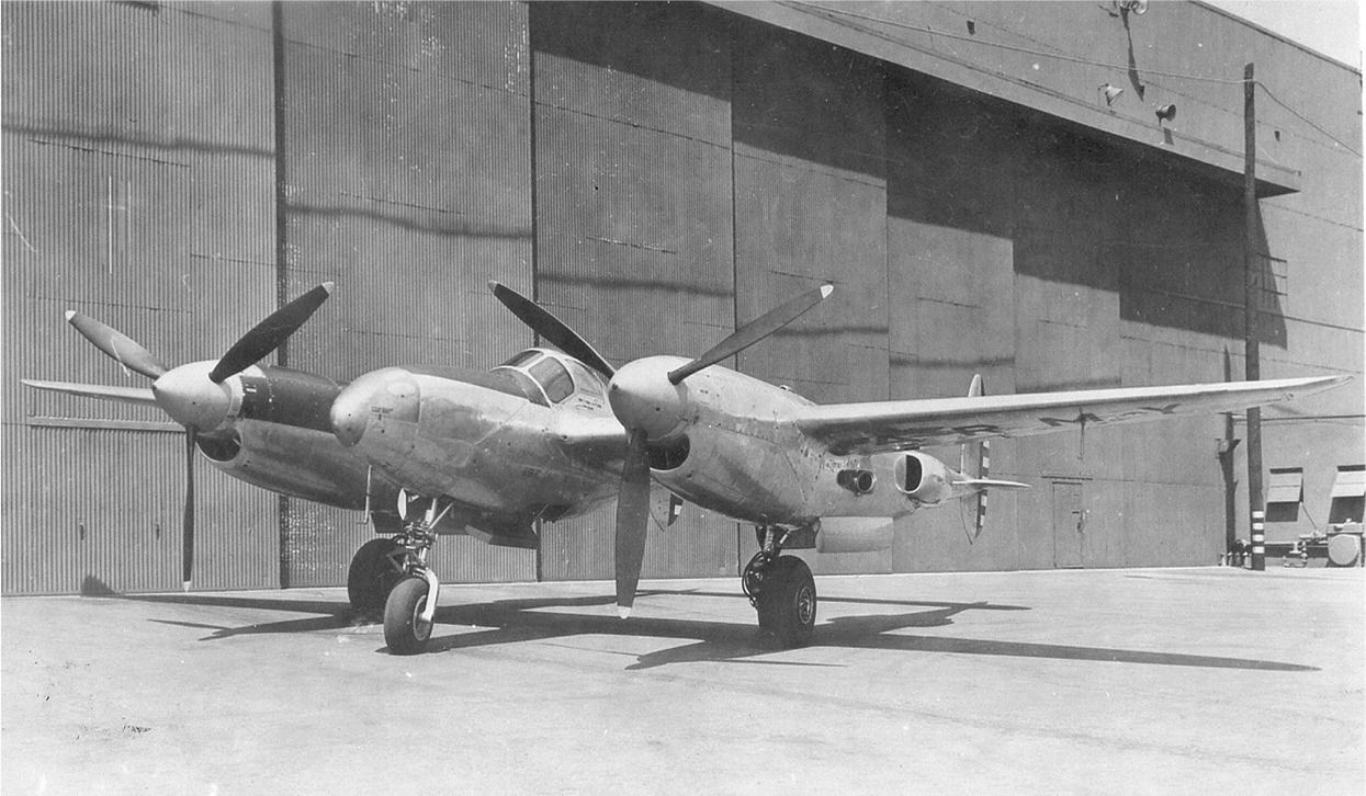 Cyber A�ro Breton - LOCKHEED XP-49