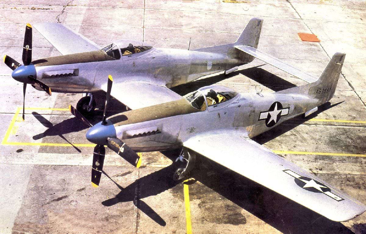 Cyber A�ro Breton - NORTH AMERICAN XP-82