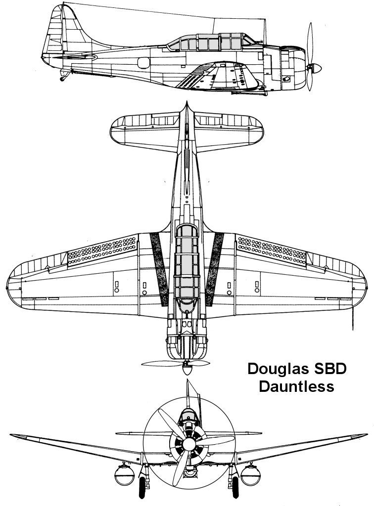 Douglas SBD-2 Dauntless